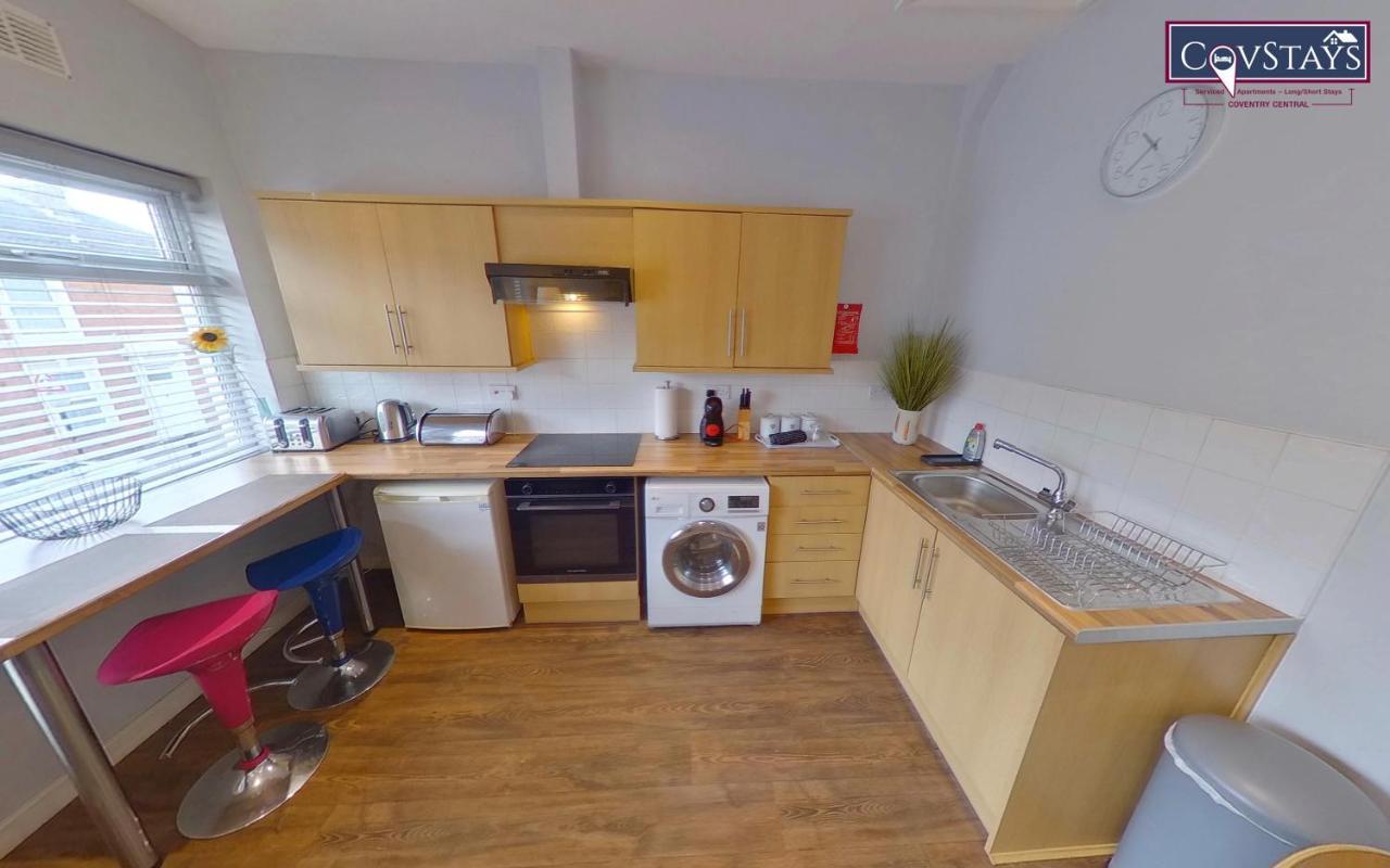 Sunnyside View - 1-Bed Apartment In Coventry City Centre Exteriör bild